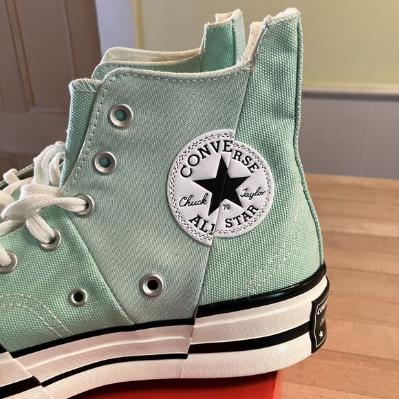 Converse Womens Sticky Aloe A11559C Chuck 70 Sneakers Size 8.5 Green Mint SP NWT - Picture 2 of 12